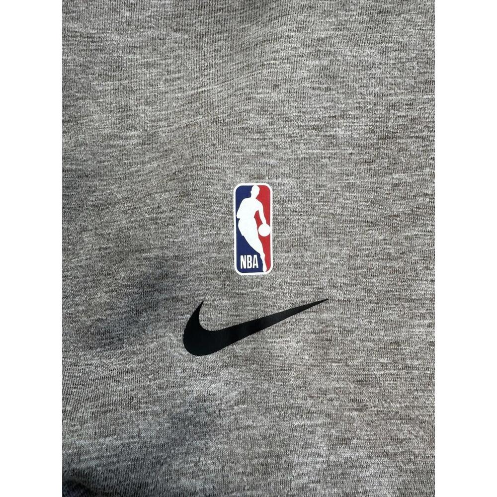 Boston Celtics Nike NBA Authentics Crewneck Sweatshirt Mens 2XL Pullover Gray - Picture 2 of 6